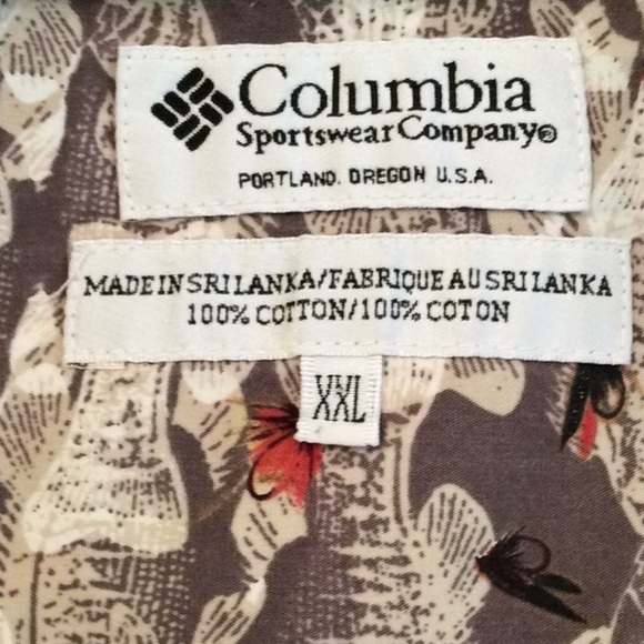 Columbia Mens Fishing Shirt, Size XXL. - Picture 4 of 7